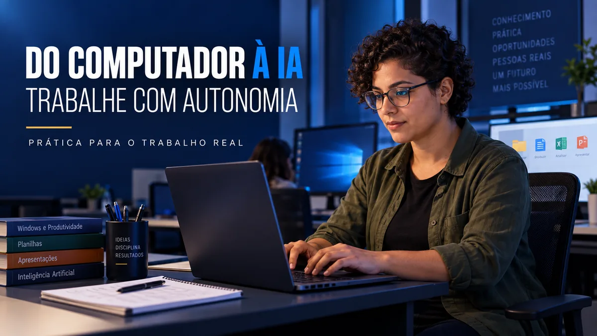 Do Computador a IA: pratica para o trabalho real — F5 Nova Cursos